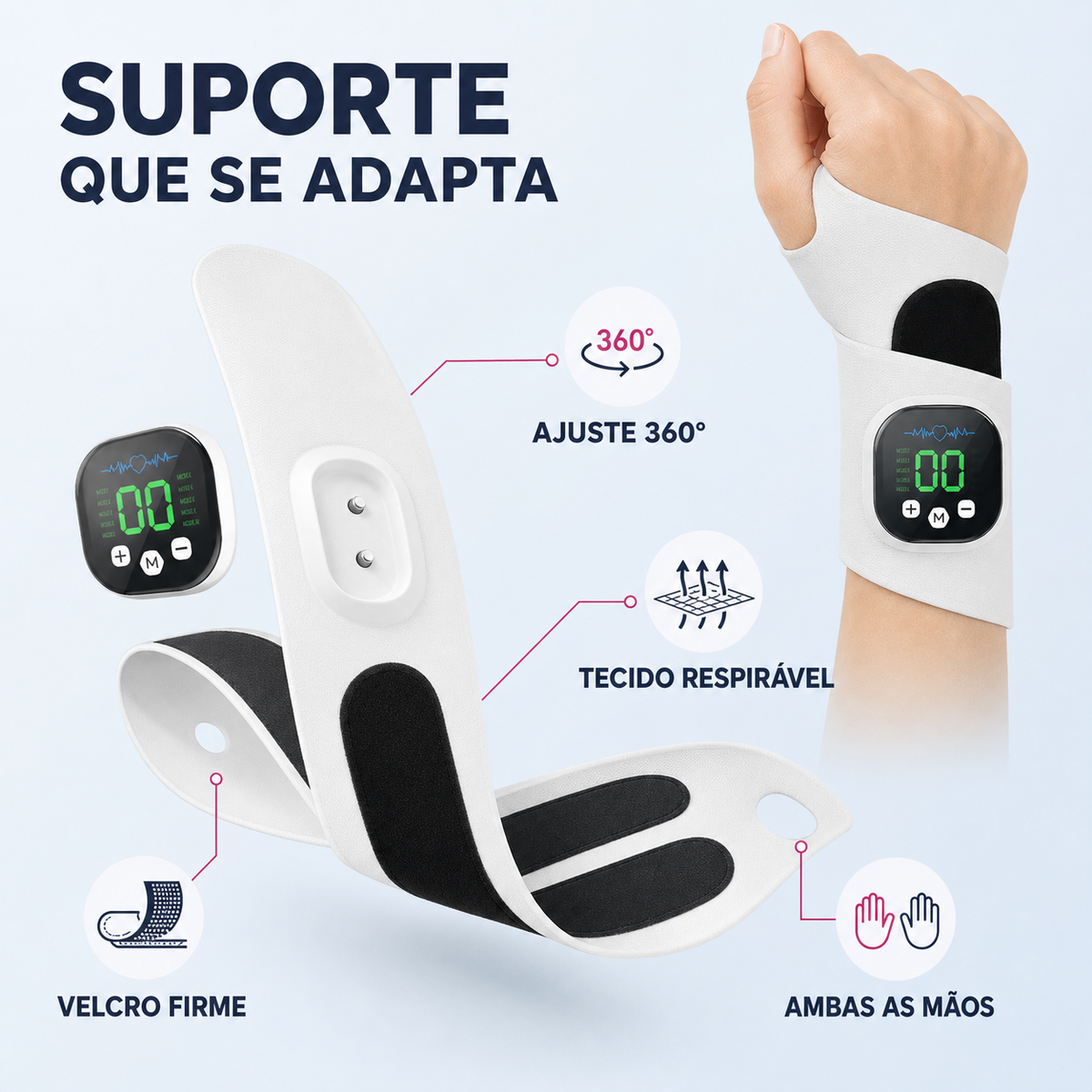 Massajador de Mãos NMES Vivaurea™