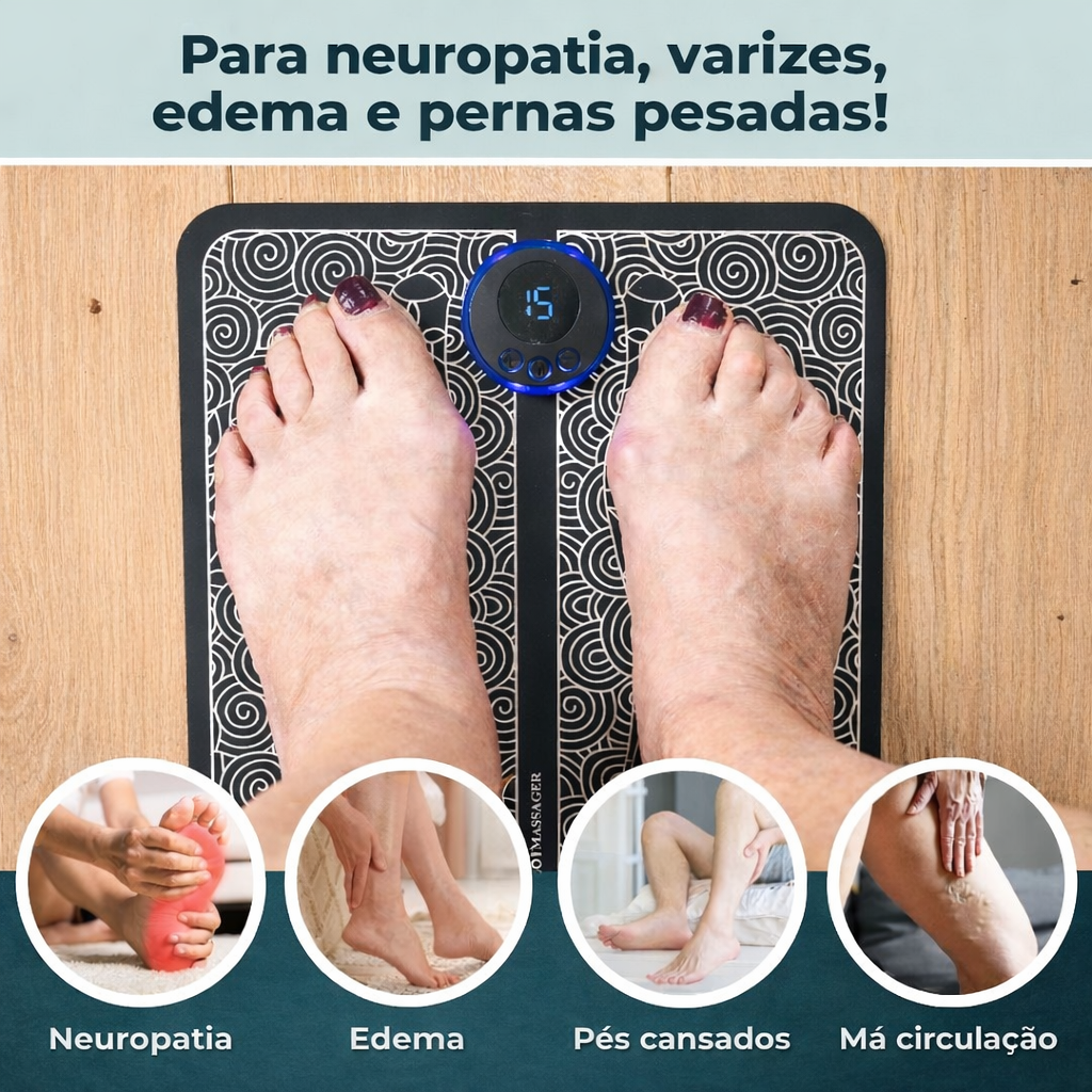 Massajador de Pés NMES Vivaurea™