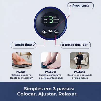 Massajador de Pés NMES Vivaurea™